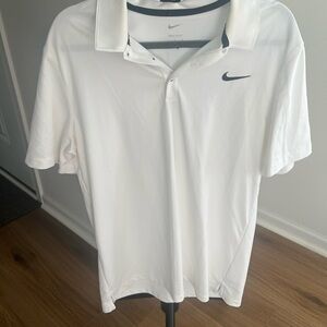 Nike Men's Classic White Polo Shirt